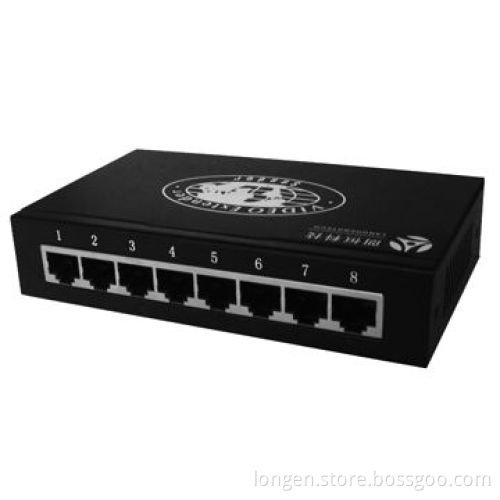 VGA/Audio Splitter by CAT5e, 8-way, 300m Extension DistanceNew